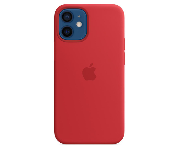 Apple Silikonowe etui iPhone 12 mini (PRODUCT)RED - 598769 - zdjęcie